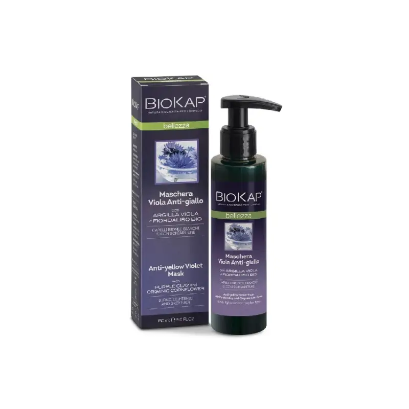 BioKap Bellezza Anti-Yellow Violet Mask 150 ml Nakupujte Hned