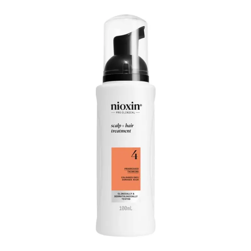 Časově Omezené Nioxin System 4 Scalp Care + Hair Thickening Treatment 100 ml