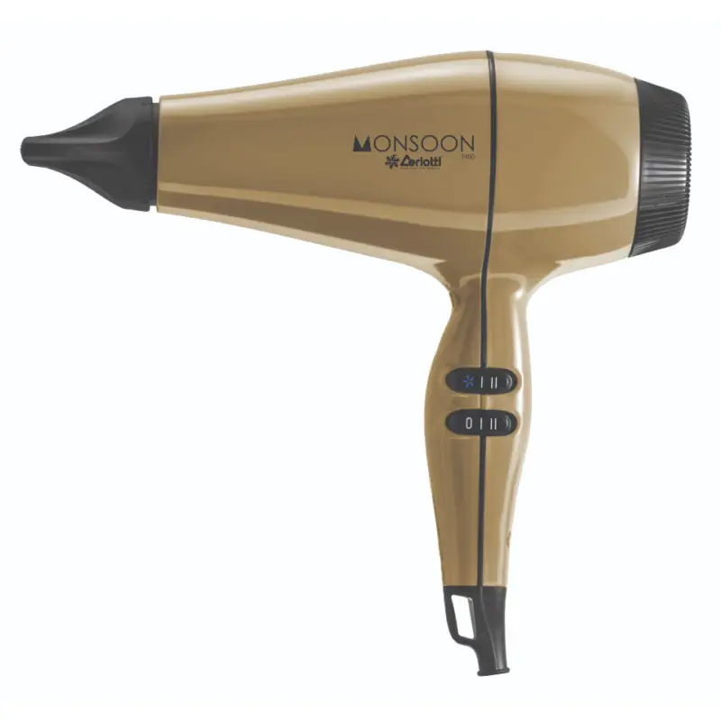 Značkový Ceriotti Monsoon 3400 Cappuccino Hair Dryer 2000 W