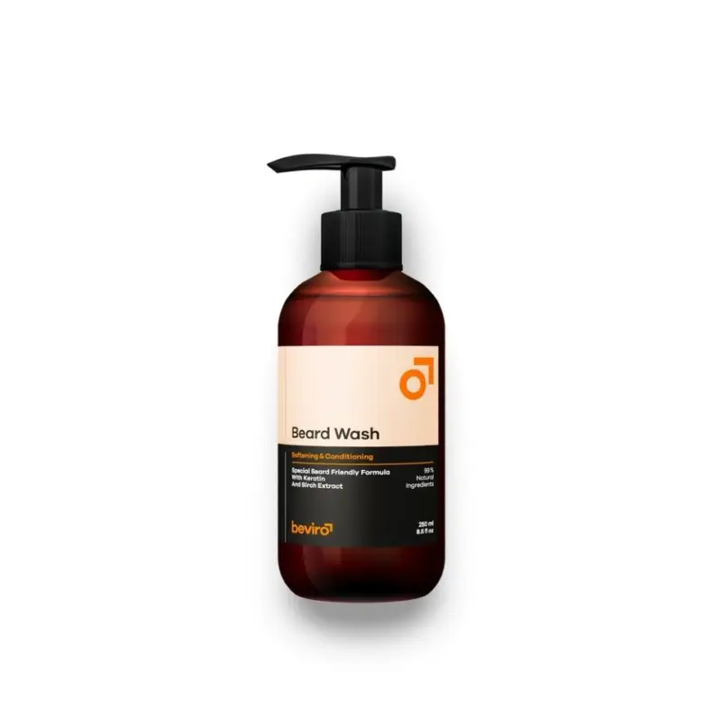 Akční Cena Beviro Natural Beard Wash 250 ml