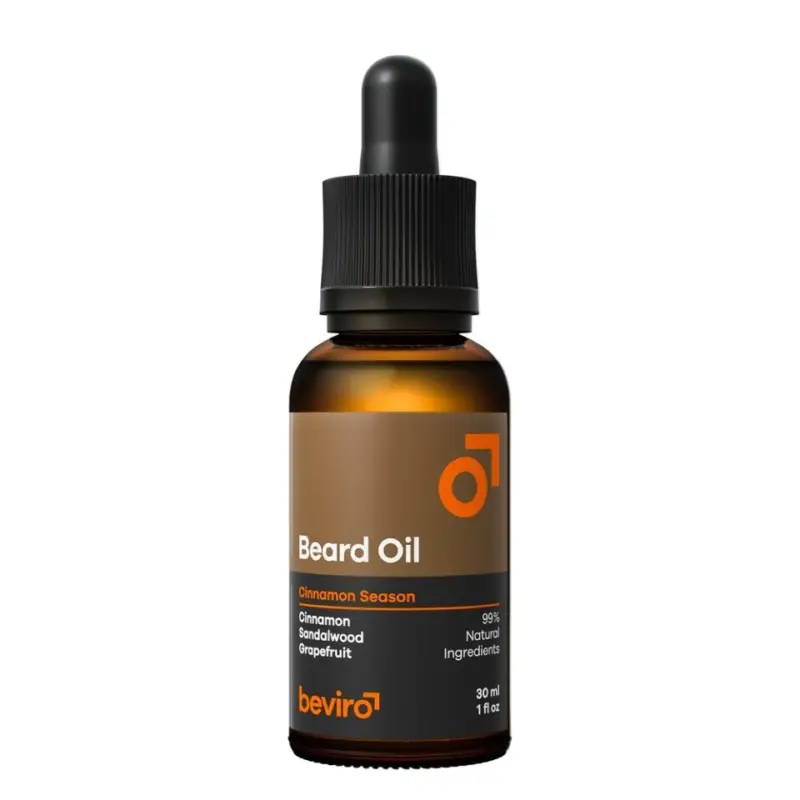 Beviro Cinnamon Season Beard Oil 30 ml Jen Po Omezenou Doba