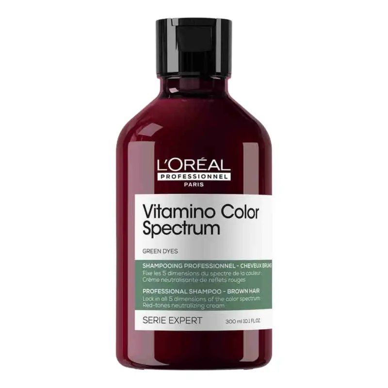 Aktuální L'Oréal Professionnel Serie Expert Vitamino Color Spectrum Green Neutralizing Shampoo 300 ml