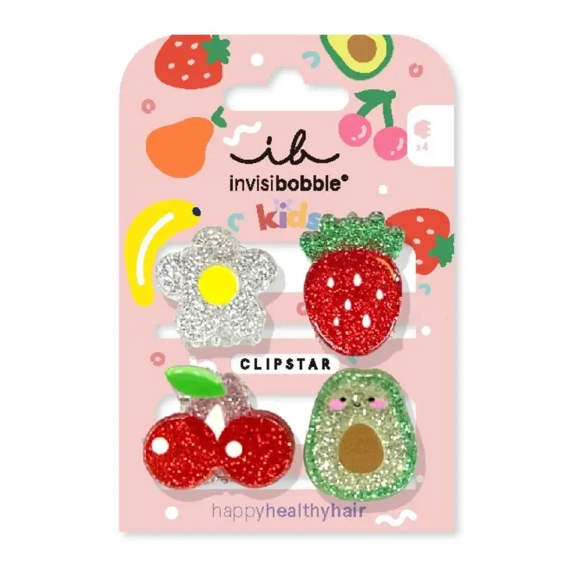 Finální Výprodej Invisibobble Clipstar Kids Frutti Fun 4 ks