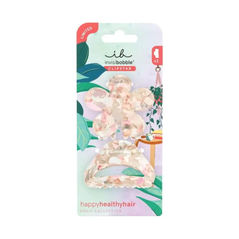 Zlevněný Invisibobble Clipstar M Oasis Refreshed Bloom 2 ks