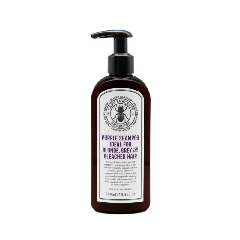 Captain Fawcett Bianco Classico Purple Shampoo 250 ml Vrácení Zdarma