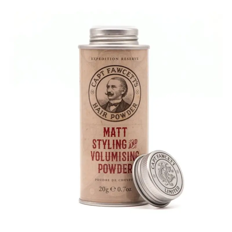 Captain Fawcett Expedition Reserve Matt Styling & Volumising Hair Powder 20 g Nejprodávanější