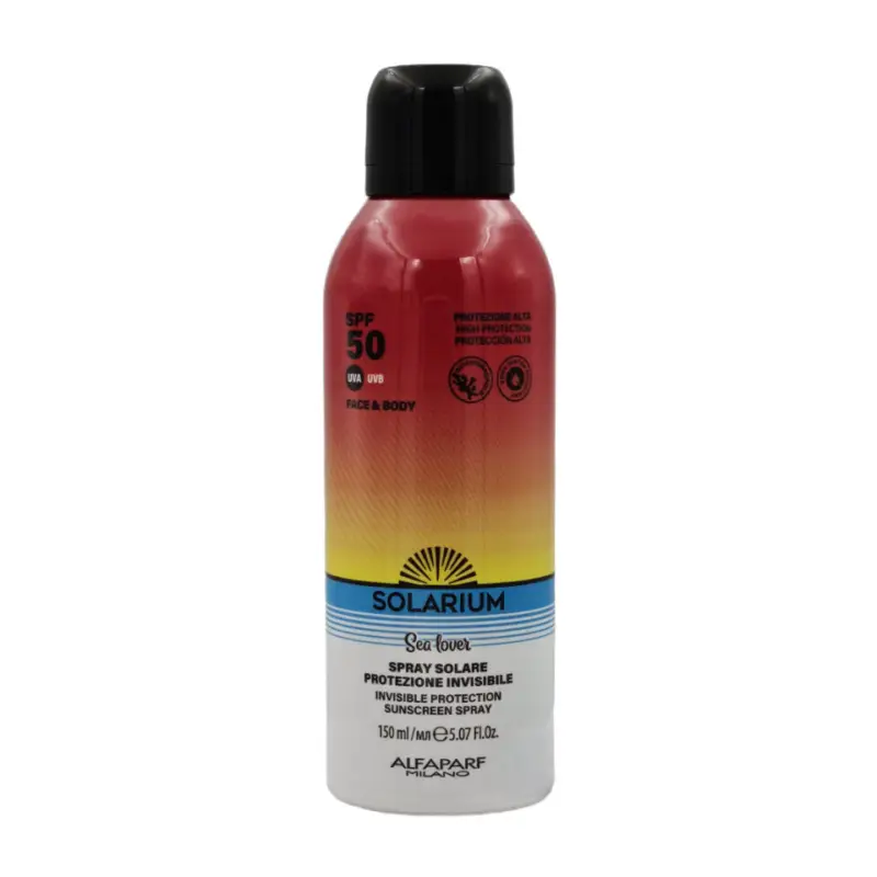 Solarium Sea Lover Invisible Protection Sunscreen Spray SPF 50 150 ml Vysoce Kvalitní