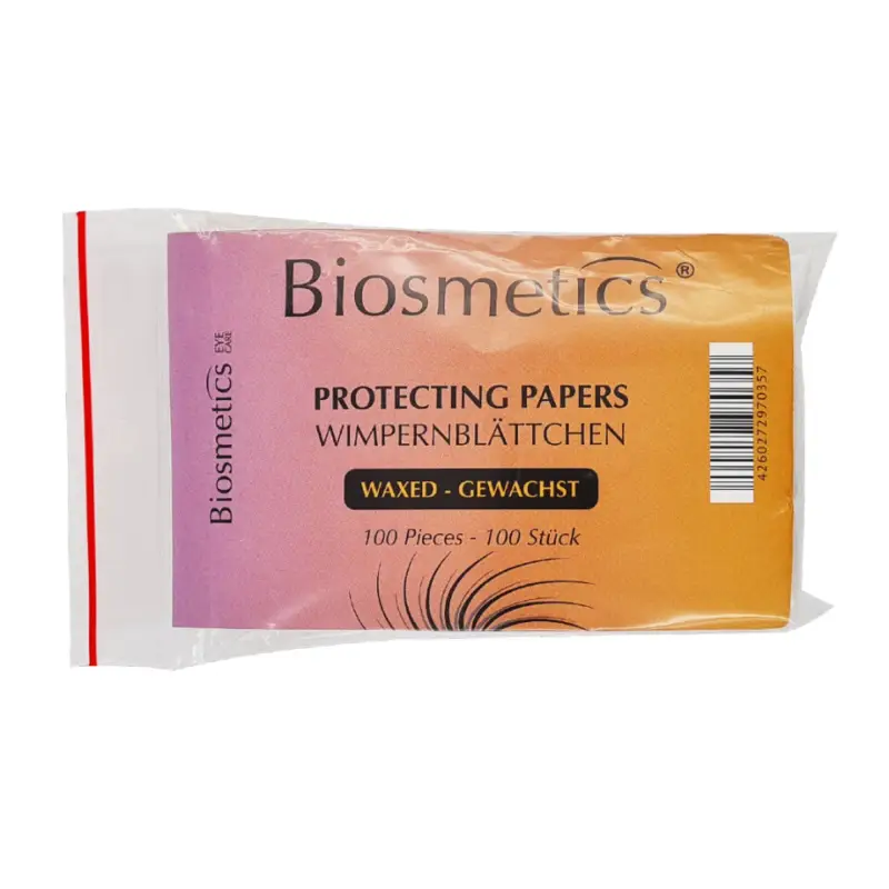 Bezpečná Platba Biosmetics Eyecare Intensive Waxed Protecting Papers 100 ks