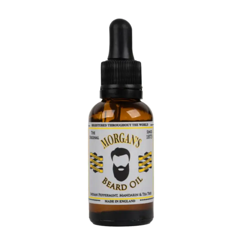 Morgan's Beard Oil Indian Peppermint, Mandarin and Tea Tree 30 ml Ihned K Objednání