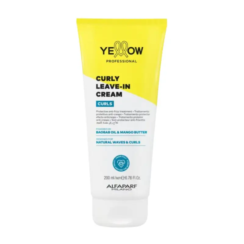 Tovární Cena Yellow Professional Curls Curly Leave-In Cream 200 ml