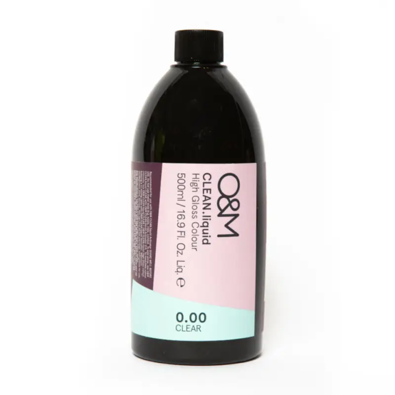 Nakupujte Hned O&M CLEAN.liquid High Gloss Colour 0.00 Clear 500 ml