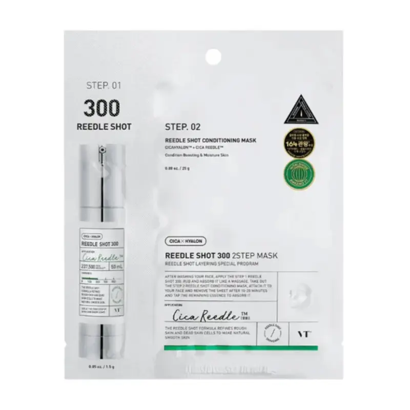 VT Cosmetics Reedle Shot 300 2Step Mask 1,5 g + 25 g Bezpečná Platba