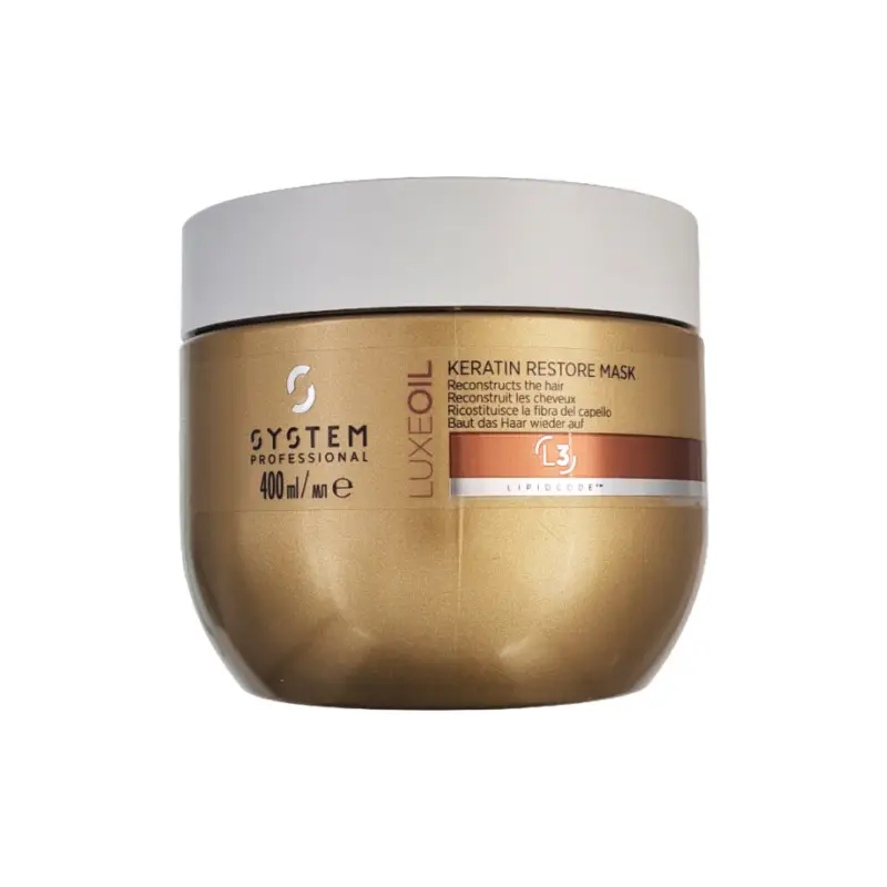 Expresní Doručení System Professional LuxeOil Keratin Restore Mask 400 ml