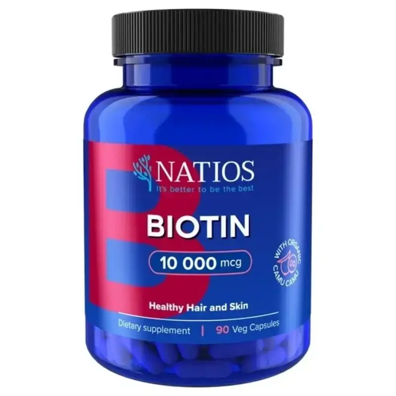Víkendová Akce Natios Biotin Extra Strength 90 veganských kapslí
