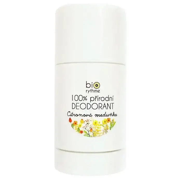 Biorythme 100% přírodní deodorant se sodou Citronová meduňka 80 g Bezpečná Platba