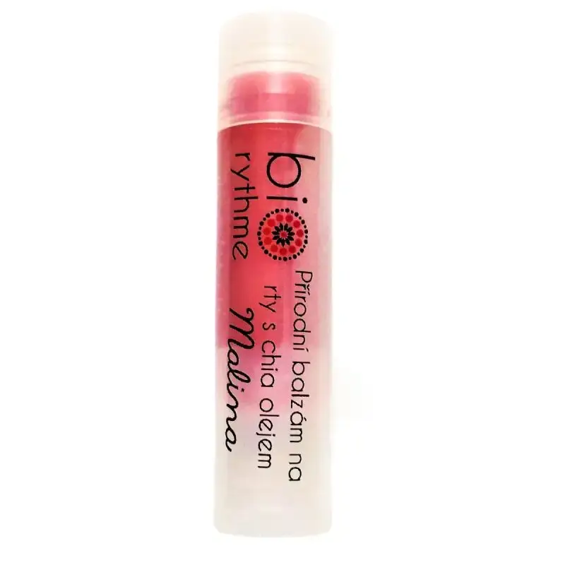 Bezpečná Platba Biorythme Balzám na rty s chia olejem – malina 4,8 ml