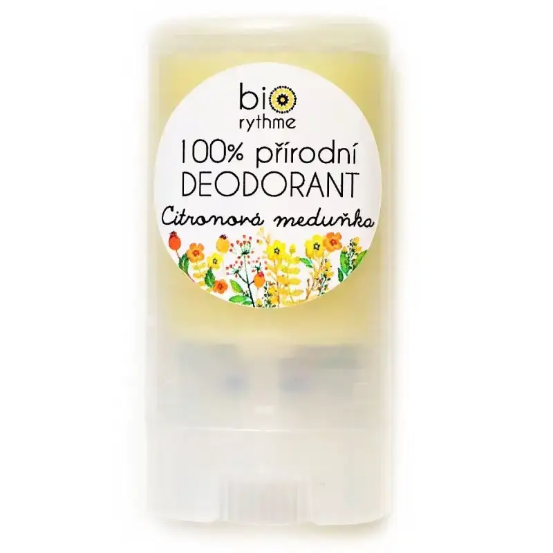 Biorythme 100% přírodní deodorant Citronová meduňka 15 g Finální Výprodej