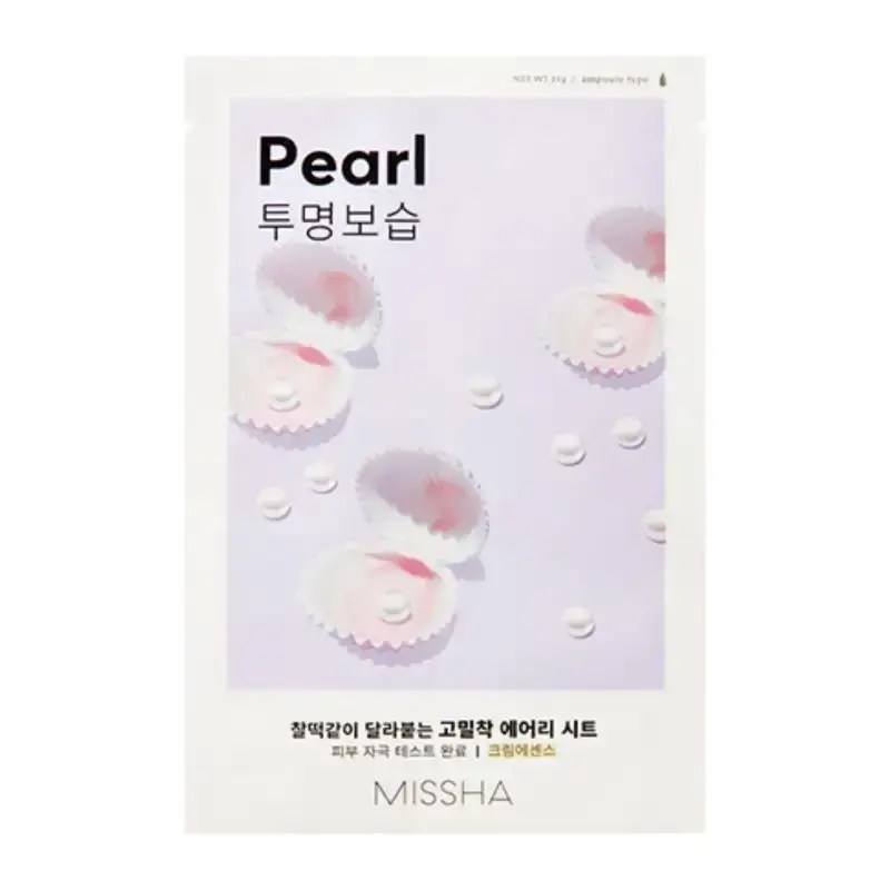 Objednat Nyní Missha Airy Fit Sheet Mask Pearl 19 g