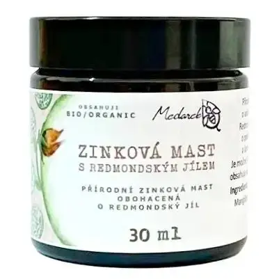 Top Prodej Medarek Zinková mast s redmondským jílem 30 ml