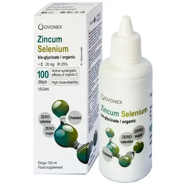 Ovonex Zinek a selen tekutý 100 ml Finální Výprodej