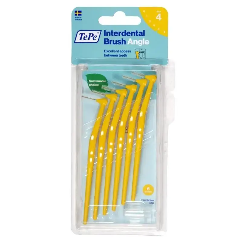 TePe Angle mezizubní kartáčky 0,7 mm žluté 6 ks Koupit Online