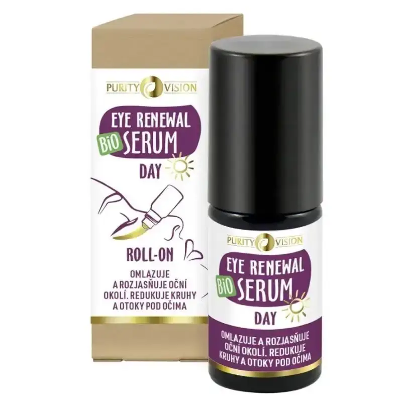 Cenově Výhodný Purity Vision Eye renewal serum day roll-on - Ranní oční sérum BIO 5 ml