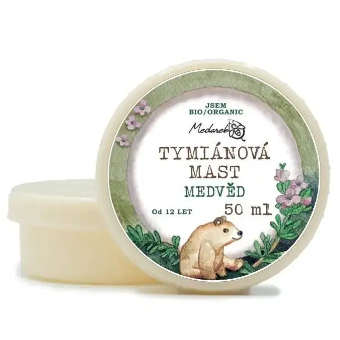 Rychlé Dodání Medarek Tymiánová mast Medvěd 50 ml