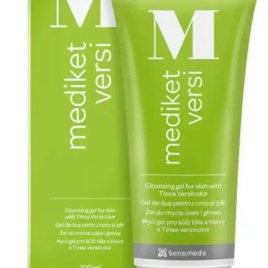 Zlevněný Mediket Versi mycí gel na kvasinku Pityriasis versicolor 200 ml