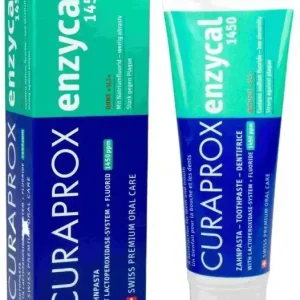 Curaprox Enzycal 1450 ppm F Zubní pasta 75 ml Omezená Nabídka