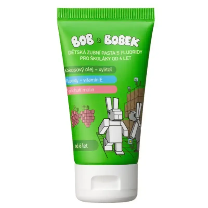 Časově Omezené Bob a Bobek KRAFT Fakt hustý čištění – Zubní pasta pro školáky od 6 let 50 ml