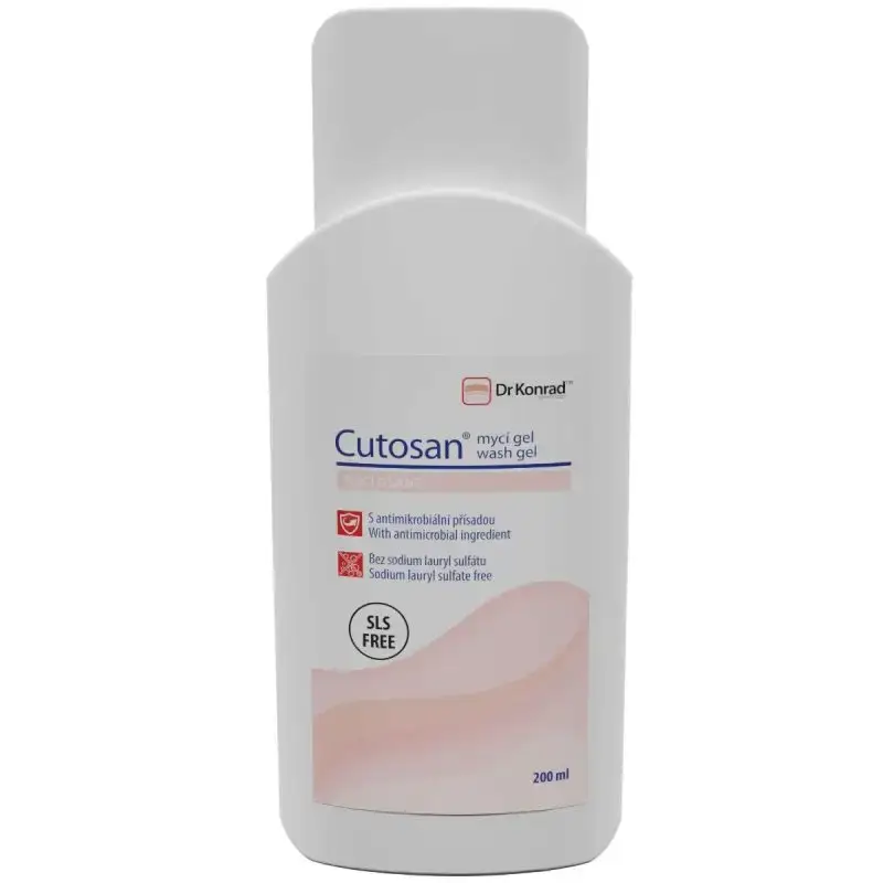 Dr. Konrad Cutosan mycí gel 200 ml Autentický