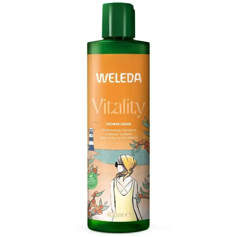 Aktuální Weleda Vitality Rakytníkový sprchový krém 400 ml