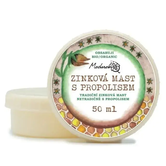 Levný Medarek Zinková mast s propolisem BIO 50 ml