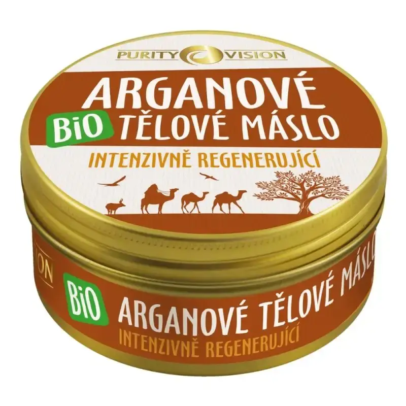 Bezpečná Platba Purity Vision Arganové tělové máslo BIO 150 ml