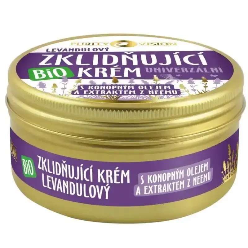Akce Purity Vision Levandulový zklidňující krém univerzální BIO 100 ml