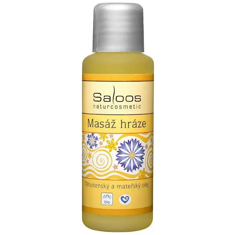 Jen Po Omezenou Doba Saloos Masážní olej na masáž hráze 50 ml