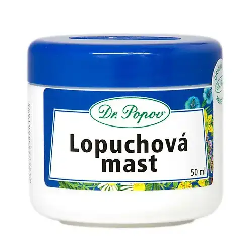 Super Cena Dr. Popov Lopuchová mast 50 ml