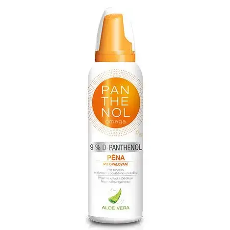 Panthenol Omega chladivá pěna s aloe vera 9% 200 ml Sezónní Sleva