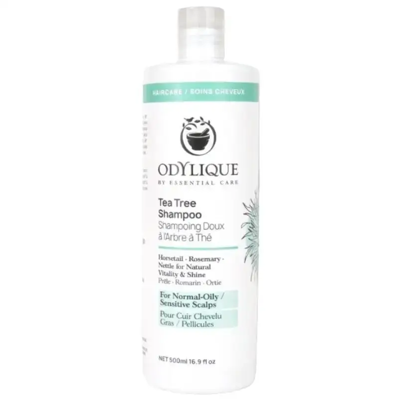 Odylique Bylinný šampon - Tea Tree BIO 500 ml Dokud Zásoby Vydrží