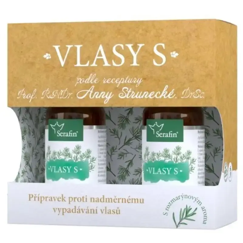 Expresní Doručení Serafin Vlasy S – proti vypadávání vlasů 100 ml