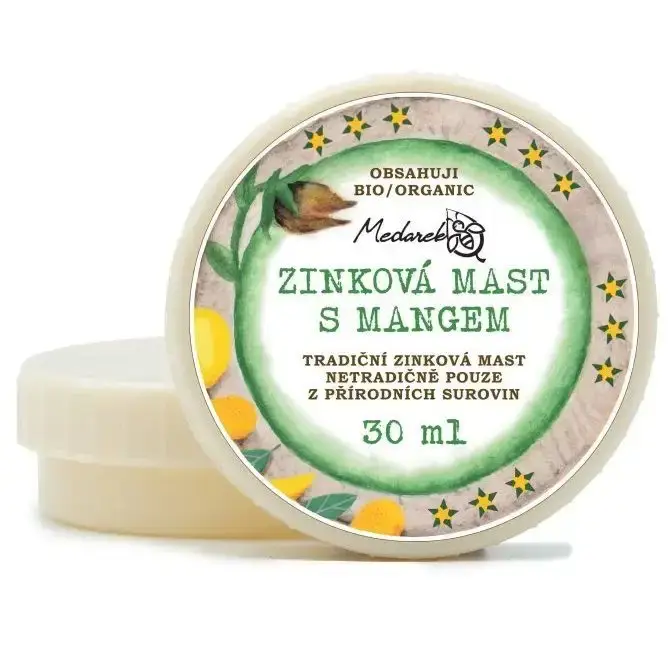 Časově Omezené Medarek Zinková mast s mangem 30 ml