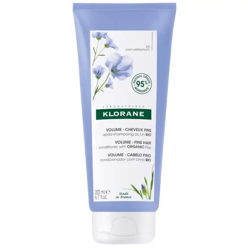 Klorane Balzám s BIO lnem - jemné vlasy bez objemu 200 ml Jen Po Omezenou Doba