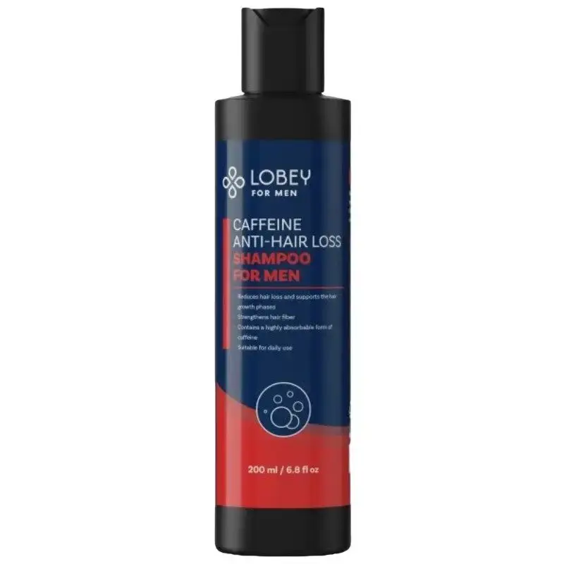 Zlevněný Lobey MenCare Kofeinový šampon proti padání vlasů pro muže 200 ml