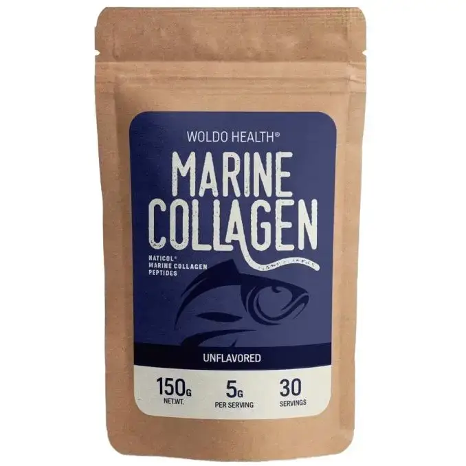 Kup Teď WoldoHealth 100% hydrolyzovaný mořský kolagen 150 g