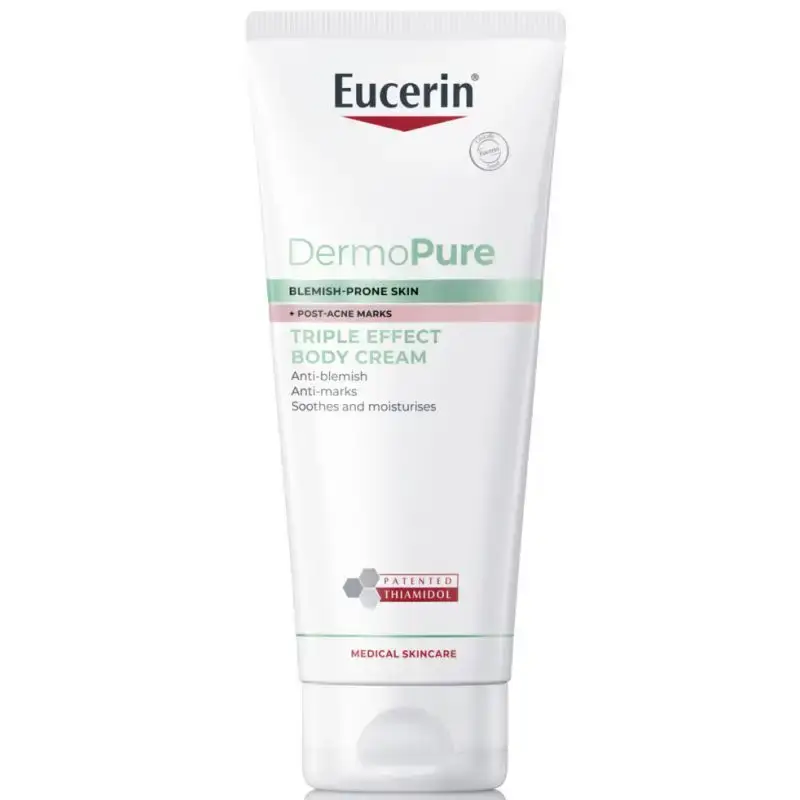 Dokud Zásoby Vydrží Eucerin DermoPure Tělový krém s trojitým účinkem 200 ml