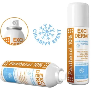 Exciderm Panthenol 10 % zklidňující pěna ve spreji 150 ml Časově Omezené
