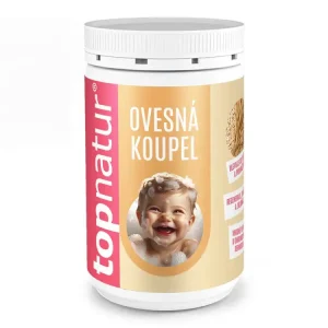 Novinka Topnatur Ovesná koupel pro děti dóza 350 g