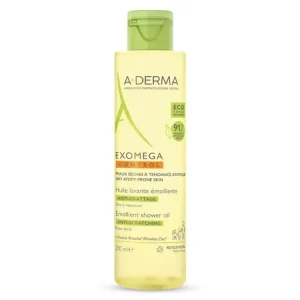 Vrácení Zdarma A-Derma Exomega Control Zvláčňující sprchový olej 200 ml