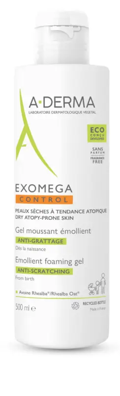 A-Derma Exomega Control Zvláčňující pěnivý gel 500 ml Nejlepší Volba