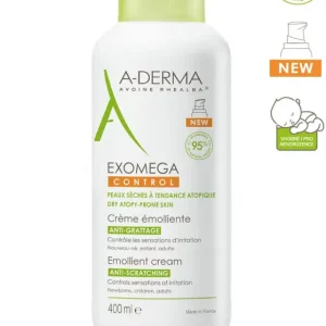 A-Derma Exomega Control Emolienční krém 400 ml Originální